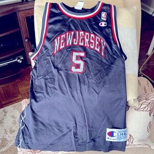 New Jersey nets Kidd jersey champion. nba . Vintage.